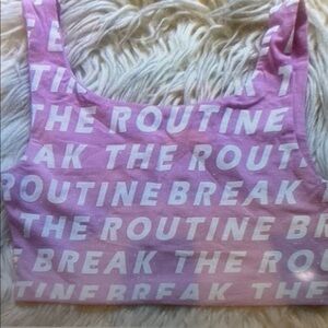 Pink Graphic Kids Tank Top